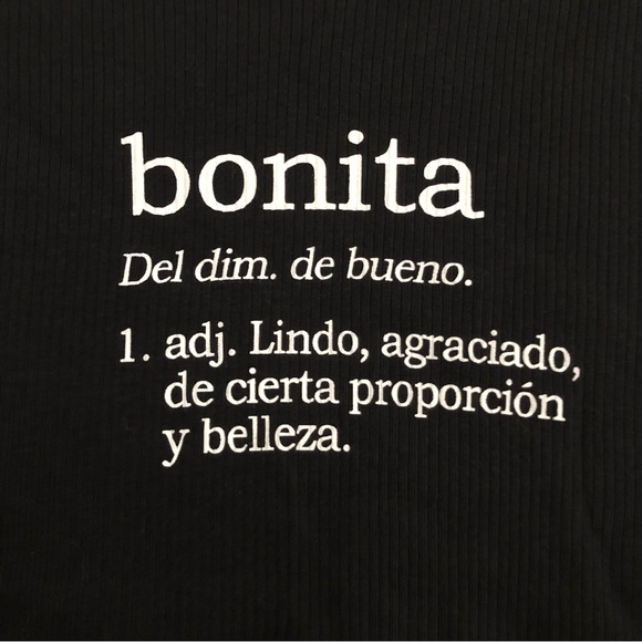 ⚡️⚡️Occasion Short Sleeve Top Black BONITA Ribbed Size Medium - Picture 3 of 9